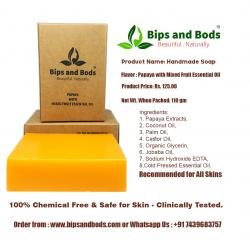 Papaya Handmade Soap 110 Gm